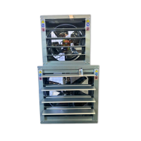 4 GALVANISED INDUSTRIAL EXTRACTOR FANS - 4