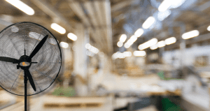 pedestal wall and misting fans commercial cooling solutions